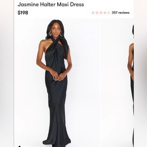 Show Me Your Mumu Jasmine Halter Maxi Dress